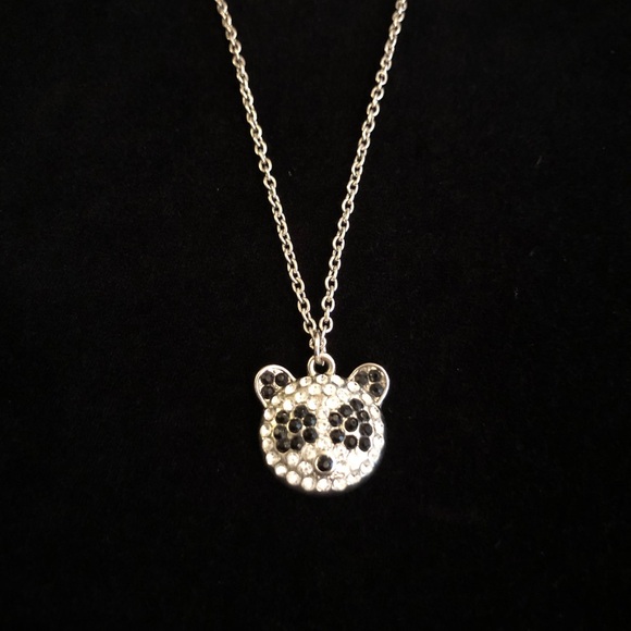 Jewelry - Silver Panda Pendant Necklace